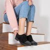 Schwarze Slip-On-Schuhe Lena - Footwear