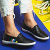 Schwarze Slip-On-Sneakers Borti - Footwear