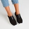 Schwarze Slip-On-Sportschuhe für Damen - auf Poliea - Schuhe 1