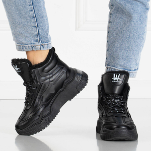 Schwarze Sneakers mit Isolierung Mannie - Footwear