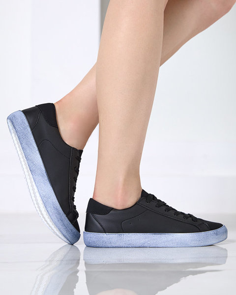 Schwarze Sport-Sneakers von Asufi für Damen - Schuhe