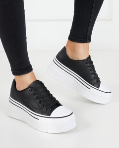 Schwarze Sportschuhe für Damen a'la Aniel Sneaker - Schuhe