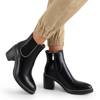Schwarze Stiefel auf einem Pfosten aus Öko-Leder Herrera - Footwear