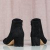 Schwarze Stiefeletten an einem höheren Pfosten Milagros - Footwear