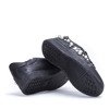 Schwarze Turnschuhe mit Perlen und Zirkonen Florssa - Footwear 1