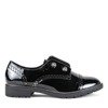 Schwarze flache Schuhe Dark Crystal - Schuhe