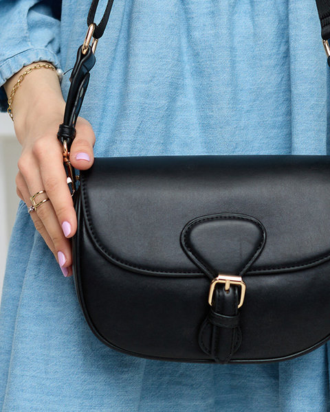 Schwarze kleine Damenhandtasche - Accessoires