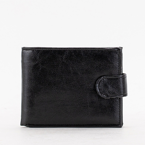 Schwarze kleine Herrenbrieftasche - Accessoires
