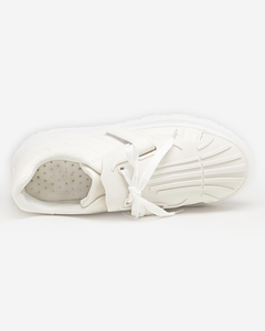 Sportlicher weißer Damen-Sneaker Skami - Footwear