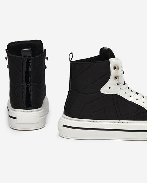 Sportschuhe für Damen in Schwarz und Weiß Asmako- Footwear