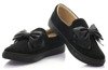Turnschuhe mit Schleife - schwarze Farbe - Schuhe