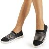 Viloria schwarze Slip-On-Sneakers für Damen - Schuhe