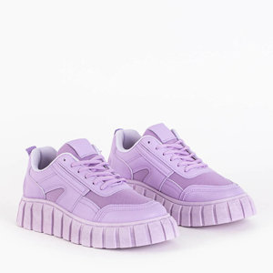 Violette Damen-Sportschuhe auf der Renlida-Plattform - Schuhe