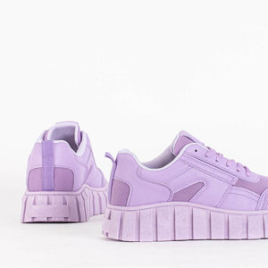 Violette Damen-Sportschuhe auf der Renlida-Plattform - Schuhe