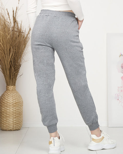 Warmed Sweatpants für Damen in Grau - Kleidung