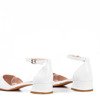 Weiße Ballerinas mit Tierprägung Tesena - Footwear 1