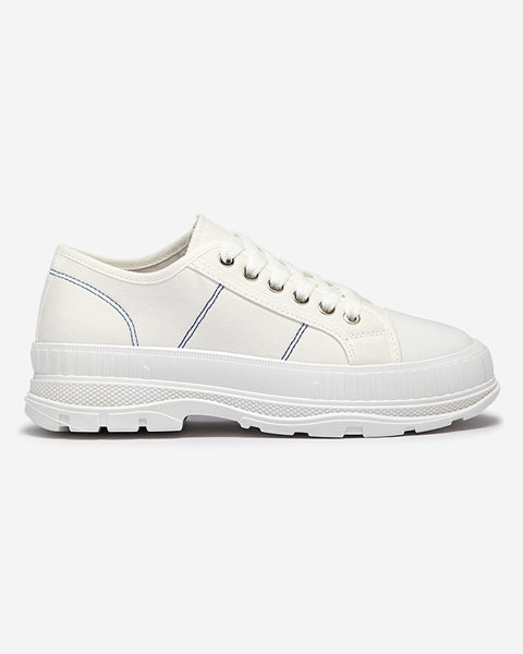 Weiße Damen Sportschuhe Sneakers Holpac- Footwear