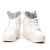 Weiße Keilschuhe - Schuhe