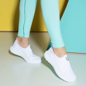 Weiße Sneaker zum Hineinschlüpfen Bruna - Footwear