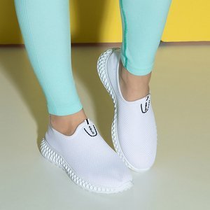 Weiße Sneaker zum Hineinschlüpfen Bruna - Footwear