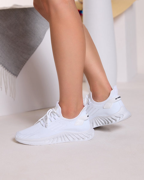 Weiße Sportschuhe für Damen, Ltoti - Schuhe