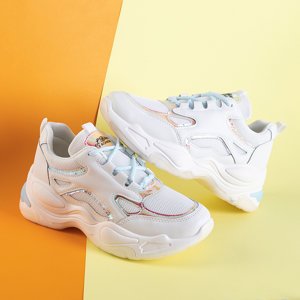 Weiße Sportschuhe für Damen von Sanara - Schuhe