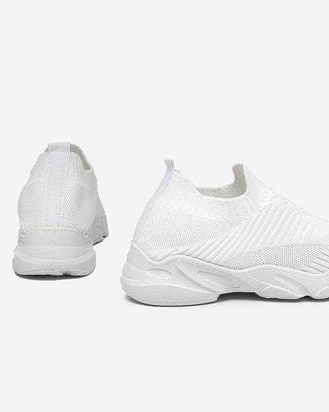 Weiße Sportschuhe zum Hineinschlüpfen für Damen Telafi- Footwear