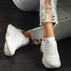 Weiße dicke Sportschuhe von Alabama - Schuhe 1