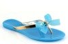 Weiße und blaue Flip-Flops Uferdess- Footwear 1