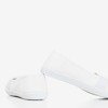 Weißer durchbrochener Slip für Mädchen - auf Lucida - Schuhe