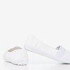 Weißer durchbrochener Slip für Mädchen - auf Nugas-Schuhen