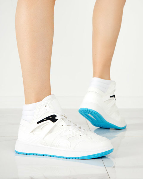 Weißer interessanter High-Top-Sportschuh für Damen Gisore - Schuhe