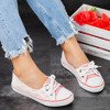 White and red Botana sneakers - Footwear