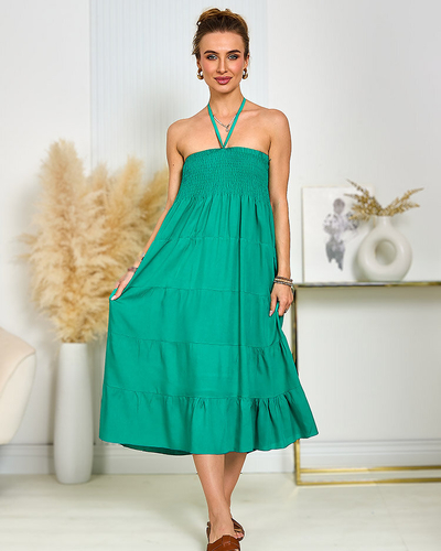 Royalfashion Damen Midikleid