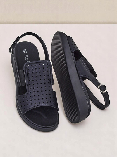 Royalfashion Damen Sandalen mit dicker Sohle BreezyStep