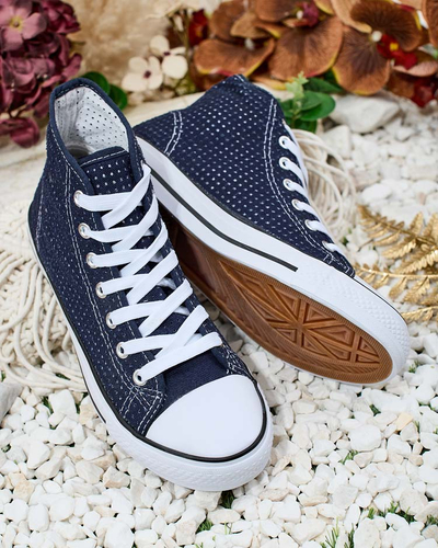 Royalfashion Damen Nimm durchbrochene Sneaker