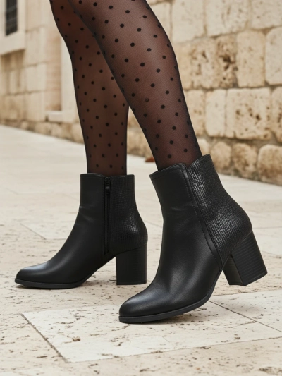 Royalfashion Damen-Stiefeletten auf einem Pfosten Abinom