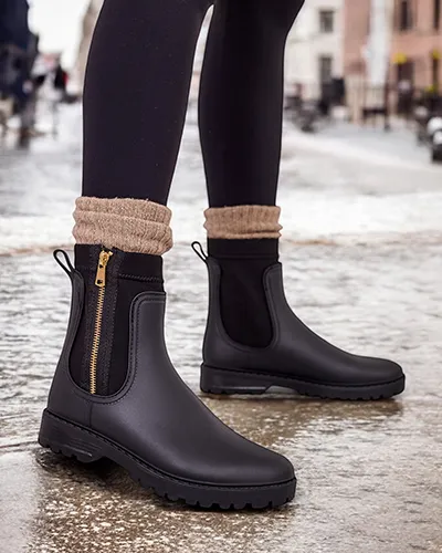 Royalfashion Жіночі матові веллінгтони Dasilia