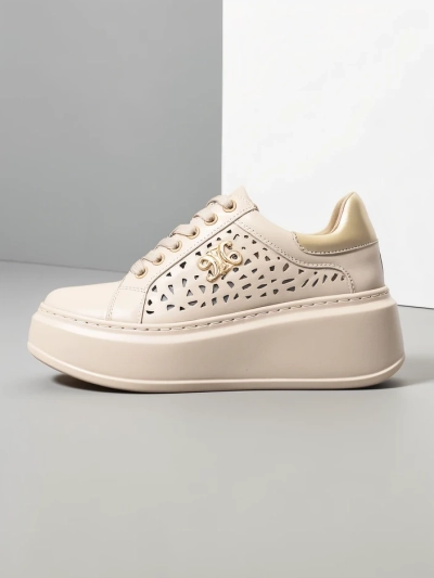 Royalfashion Damen perforierte Sportsneaker Jovixi