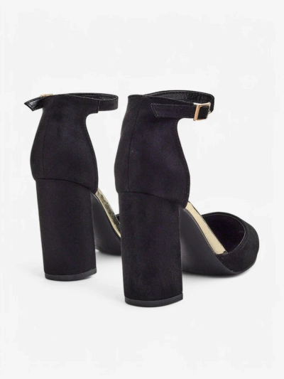 Royalfashion Damen-Eco-Suede-High Heels Calde