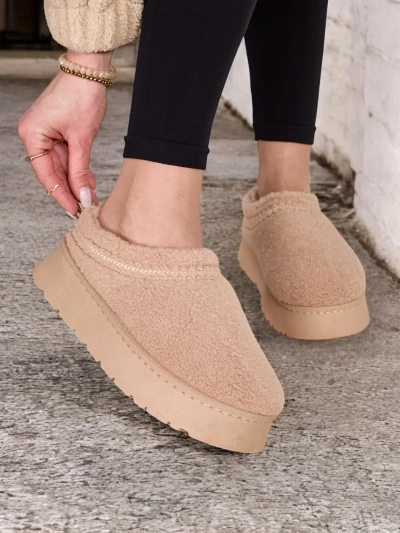 Royalfashion Kurze Damen Schneestiefel a'la Esel