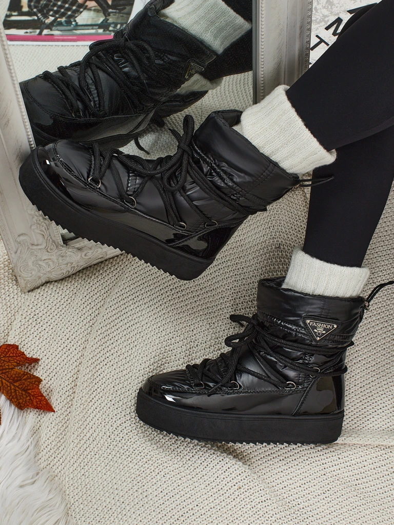 Damen Schneestiefel a'la mit Fell Lysmora