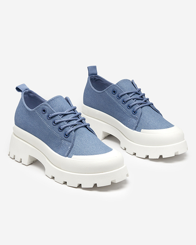 Blauer Damen-Schnürschuh Rozia - Footwear