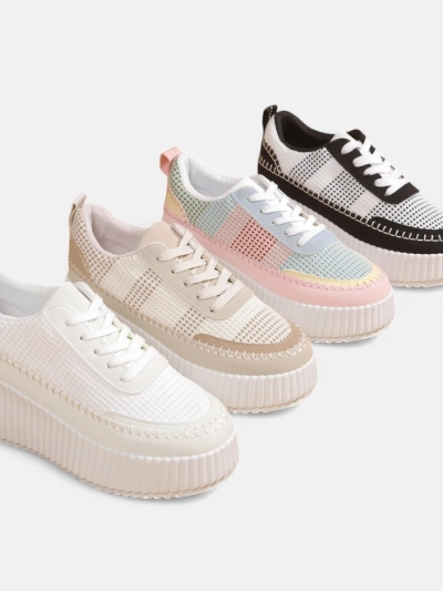 Royalfashion Damen Plattform Sneaker Siserra