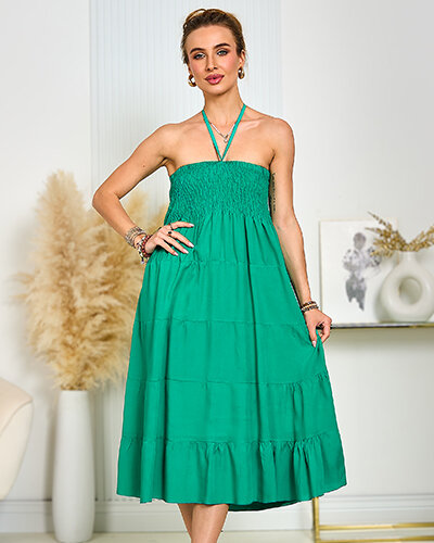 Royalfashion Damen Midikleid