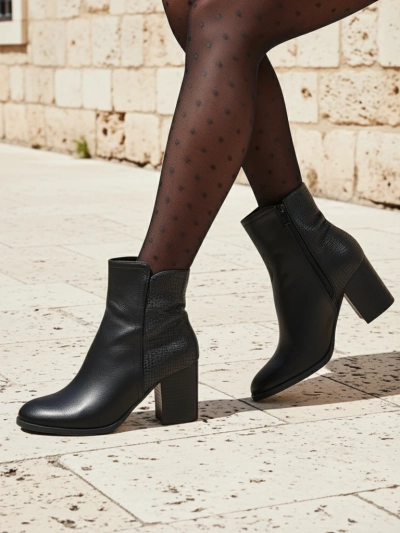 Royalfashion Damen-Stiefeletten auf einem Pfosten Abinom