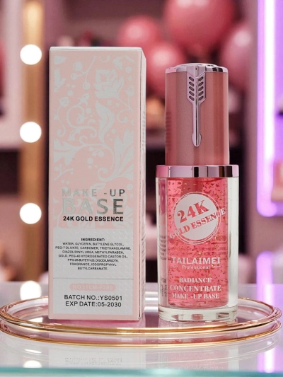 Baza Primer pod makijaż 24K- nawilża, rozświetla i kontroluje wydzielanie sebum