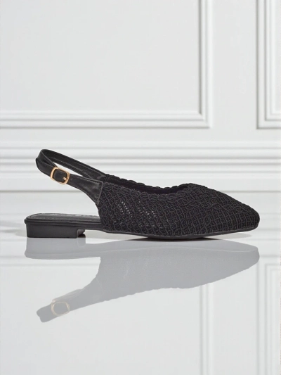 Royalfashion Damen Sandalen mit offener Ferse Breeze Woven