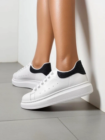 Royalfashion Damen Sportsneaker mit Strass Ellefa