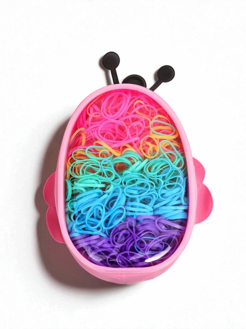 Royalfashion Різнокольорові силіконові гумки Бджілка